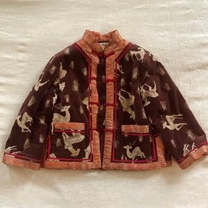 Kids Nepalese Llama Jacket